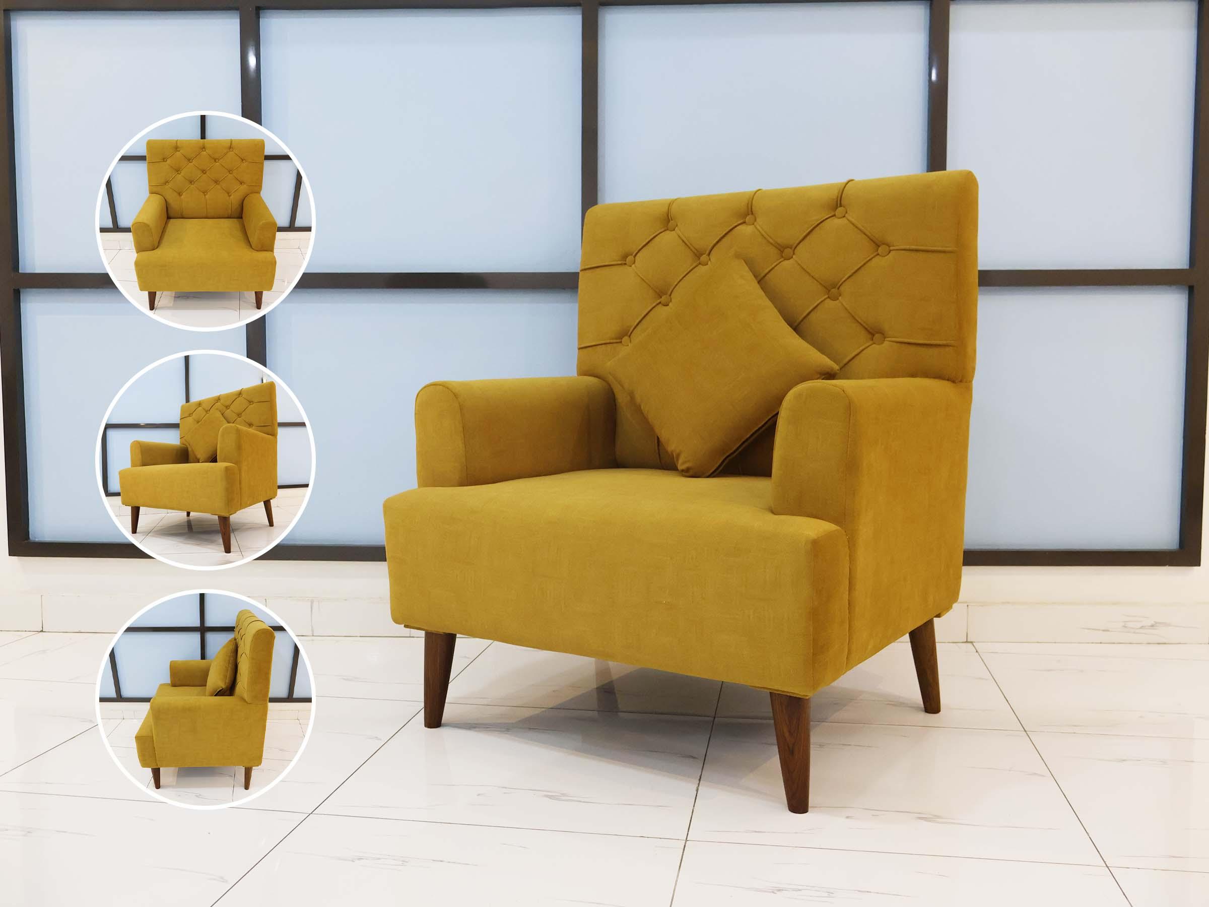 Royal Button-Tufted Armchair