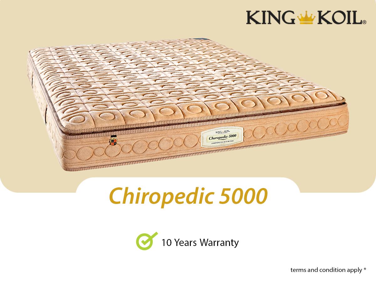 King Koil Chiropedic 5000 Mattress