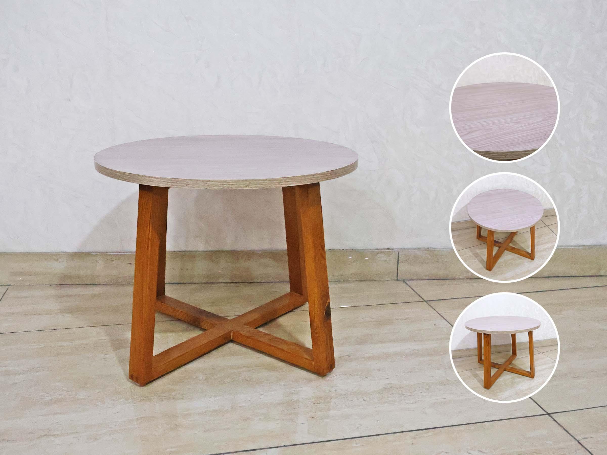 Round Wooden Table