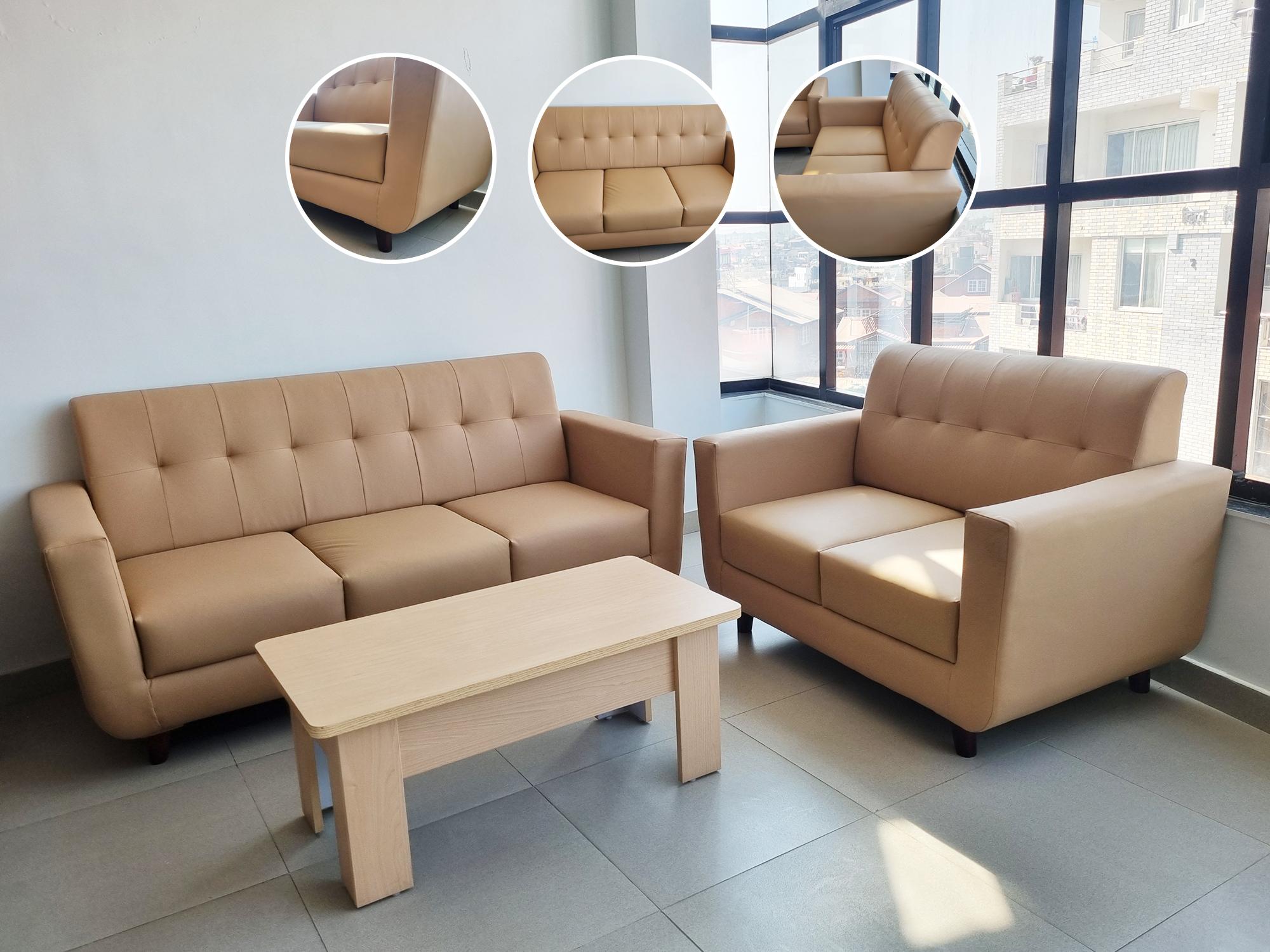 Rexine Sectional Sofa