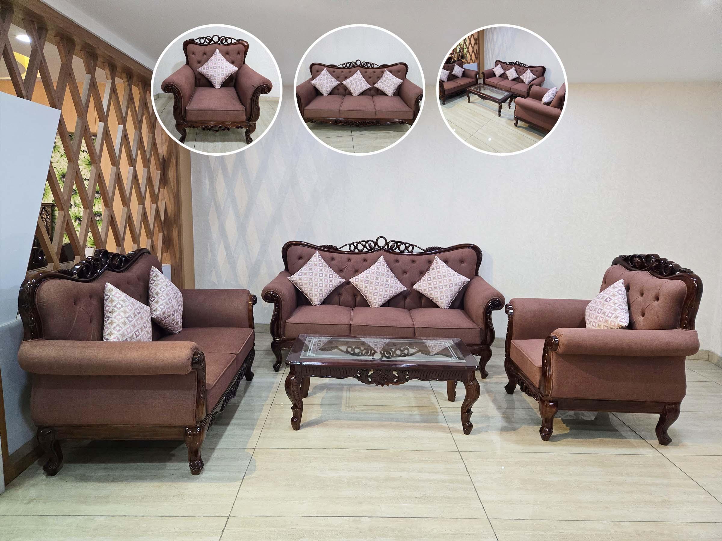 Chocolate Brown Royal Sofa