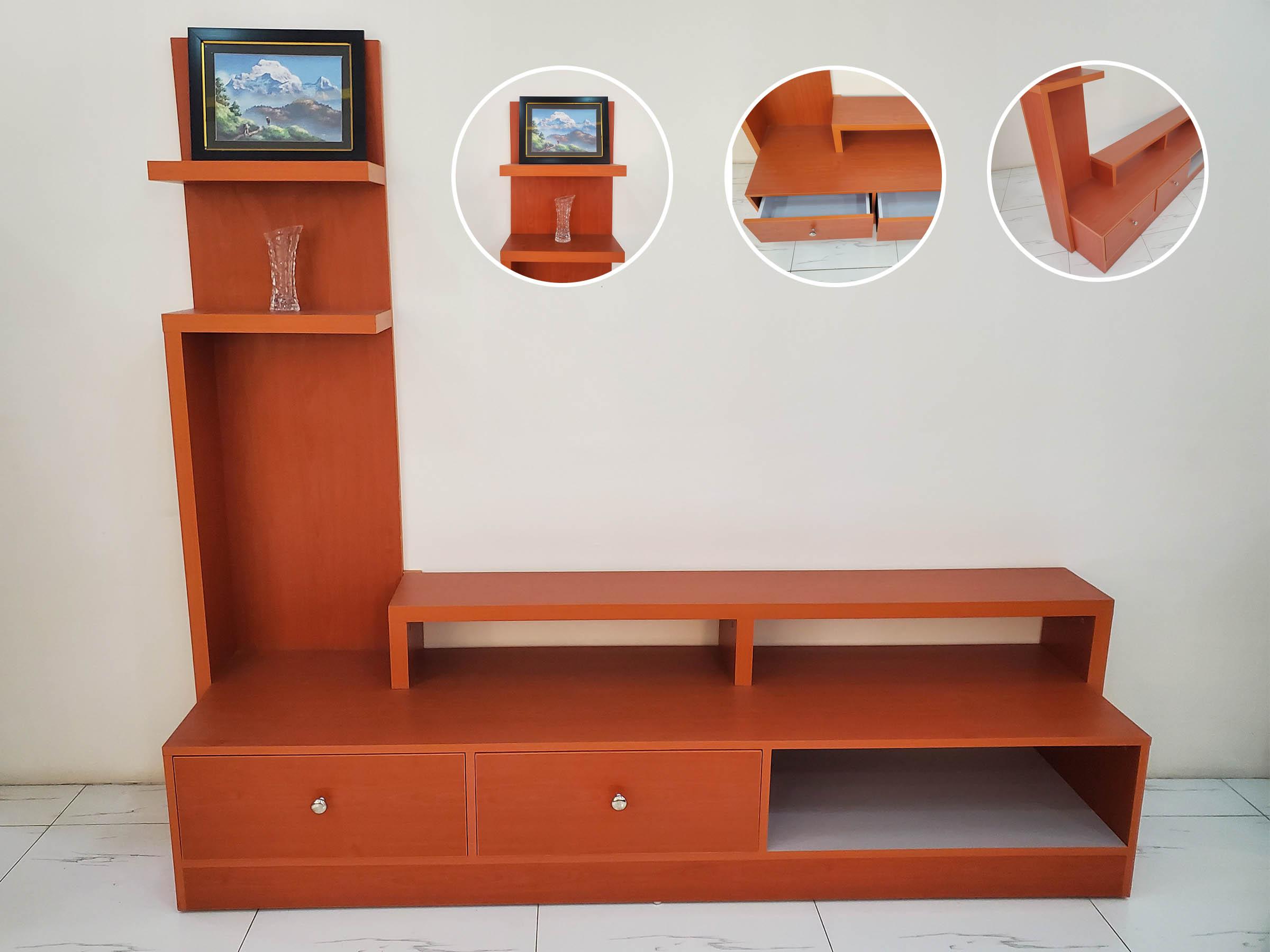 L shaped TV Unit