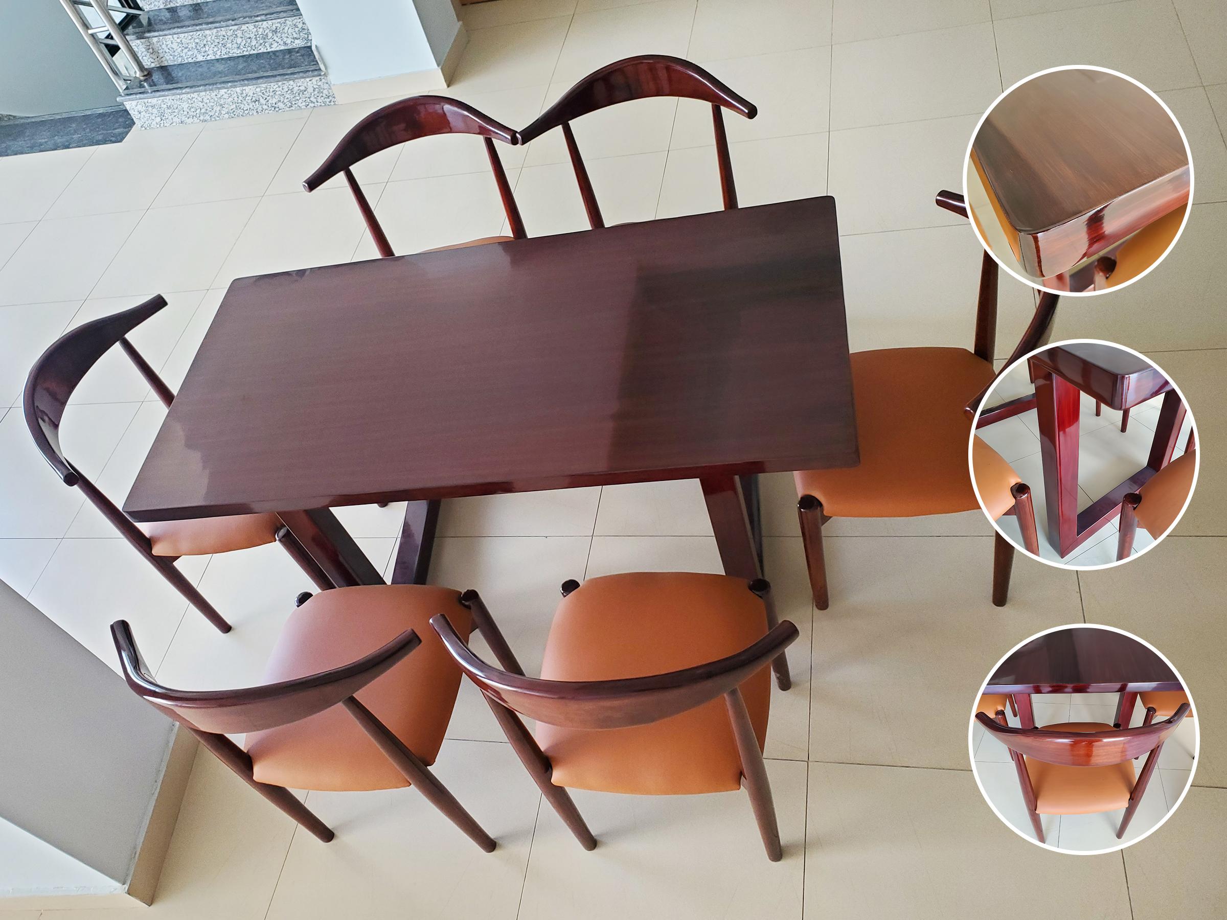 Rubber Wood Dining Table