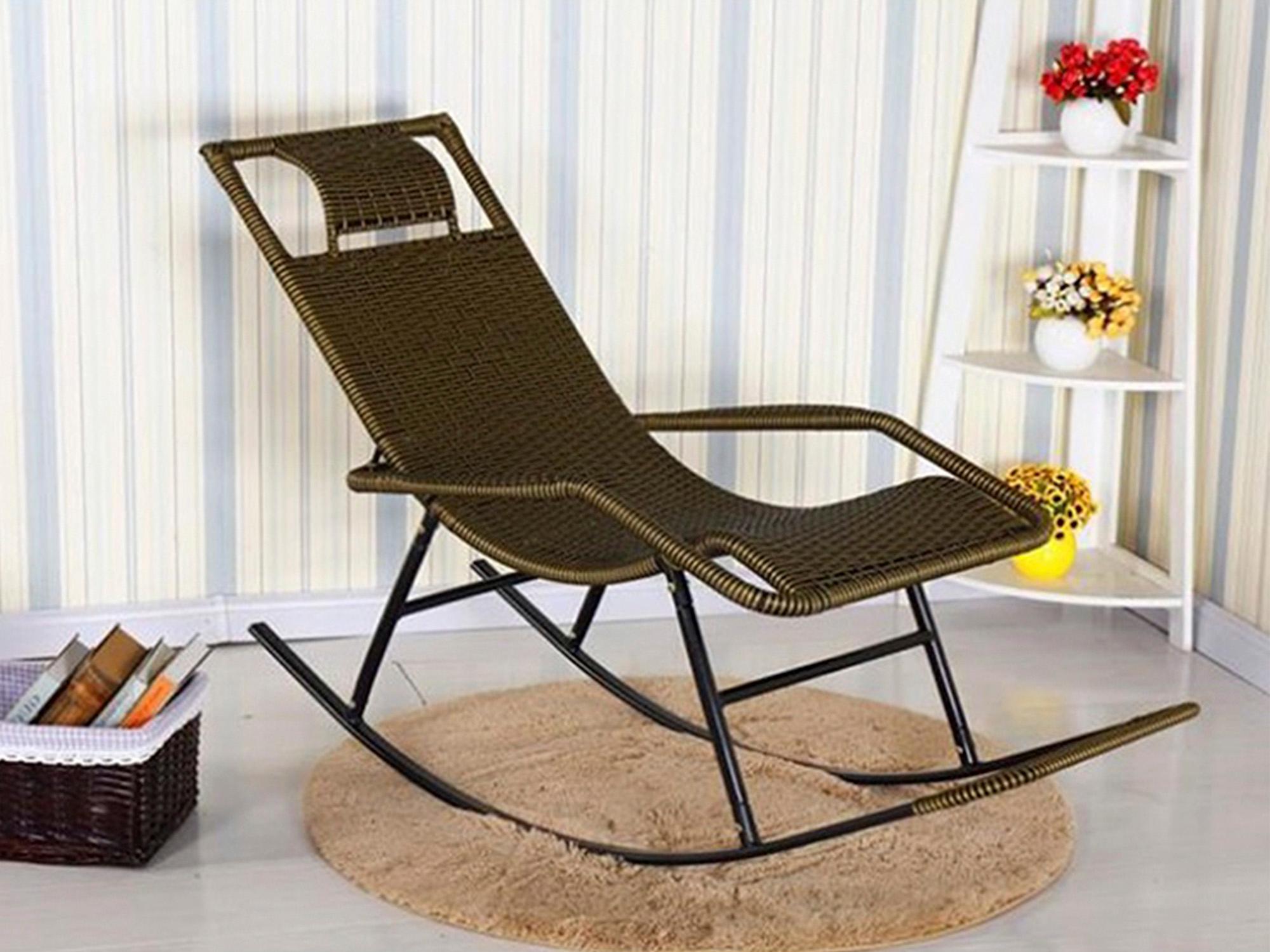 Metal Frame Rocking Chair