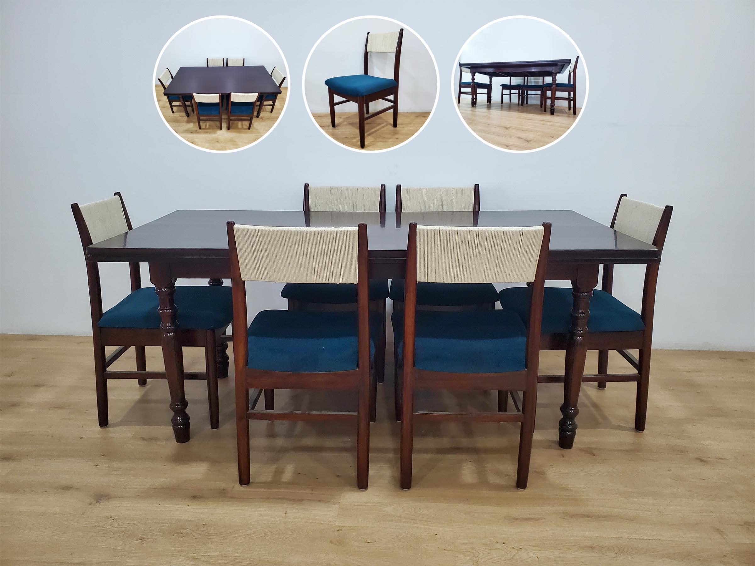 6 Seater Rectangular Dining Set