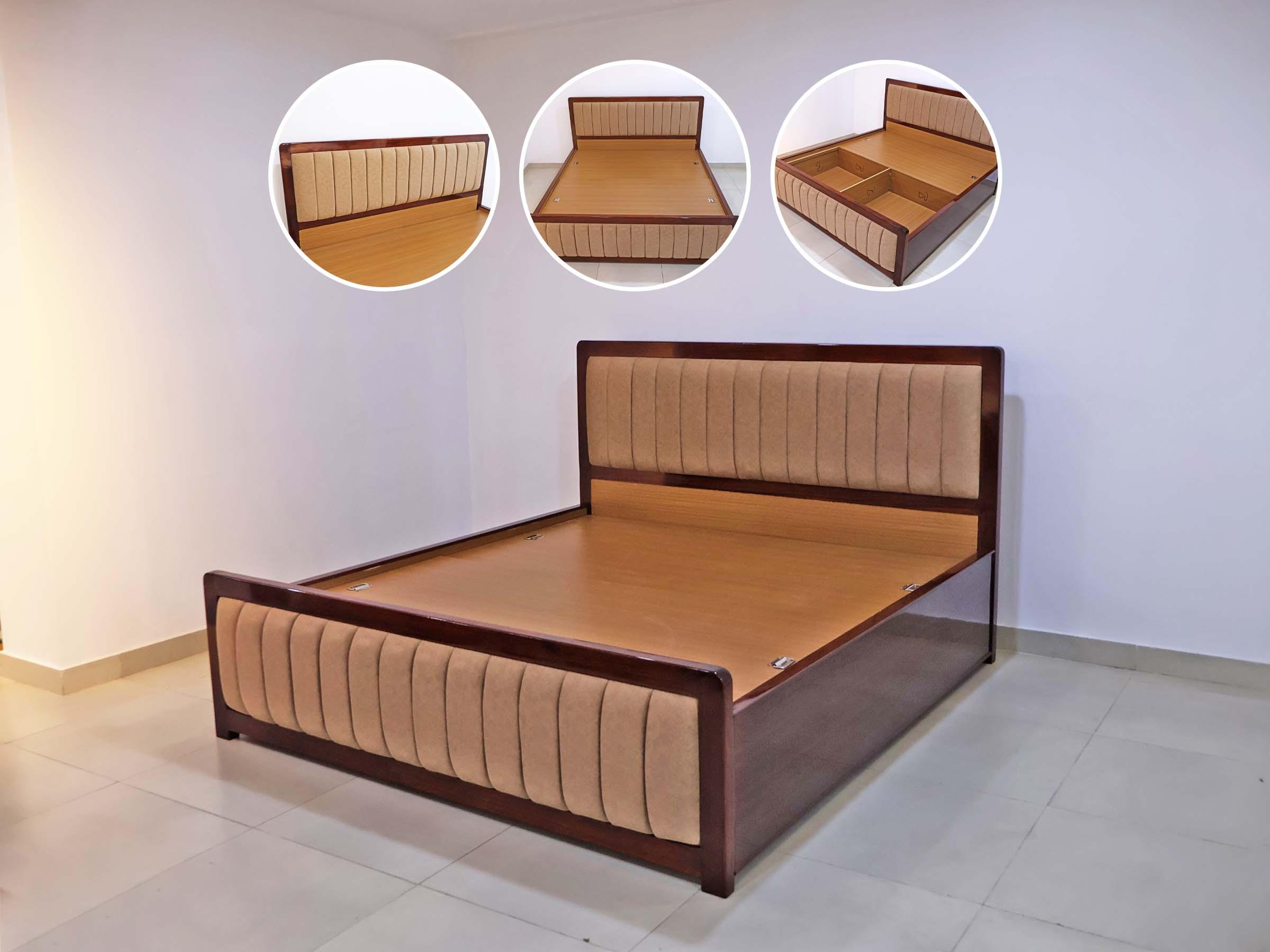 King Size Wooden Bed