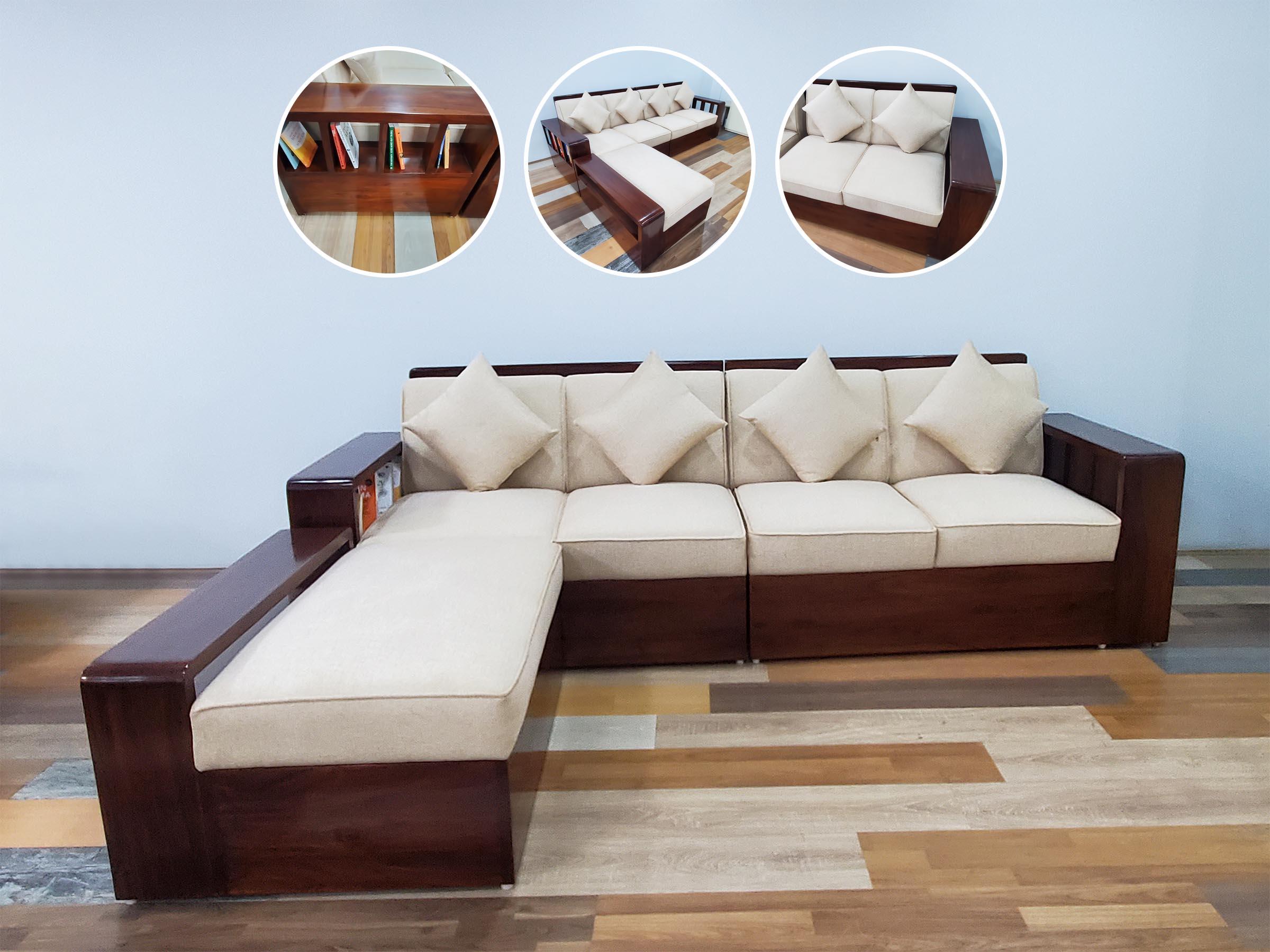 Wooden Bed Design Sofa