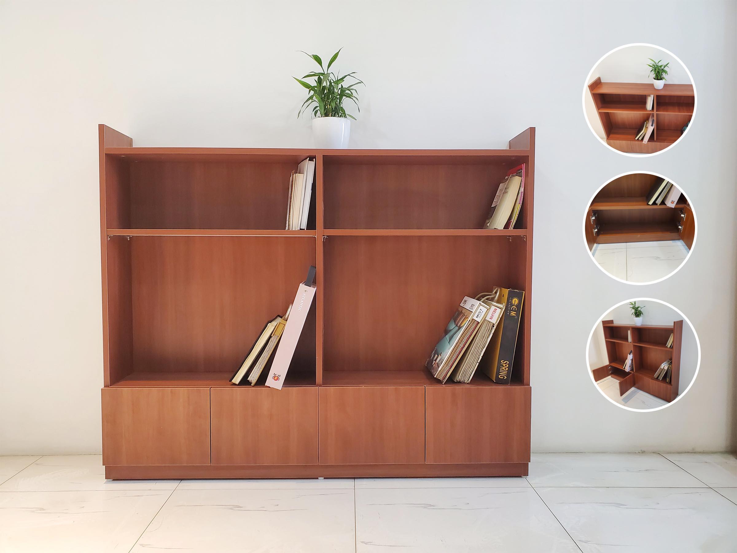 Brown Bookshelf